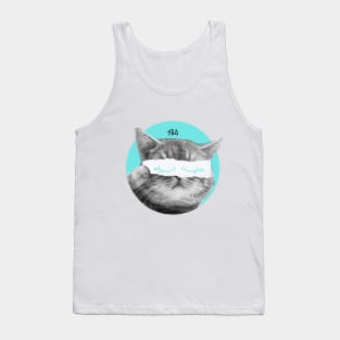 Sad Cat Tank Top